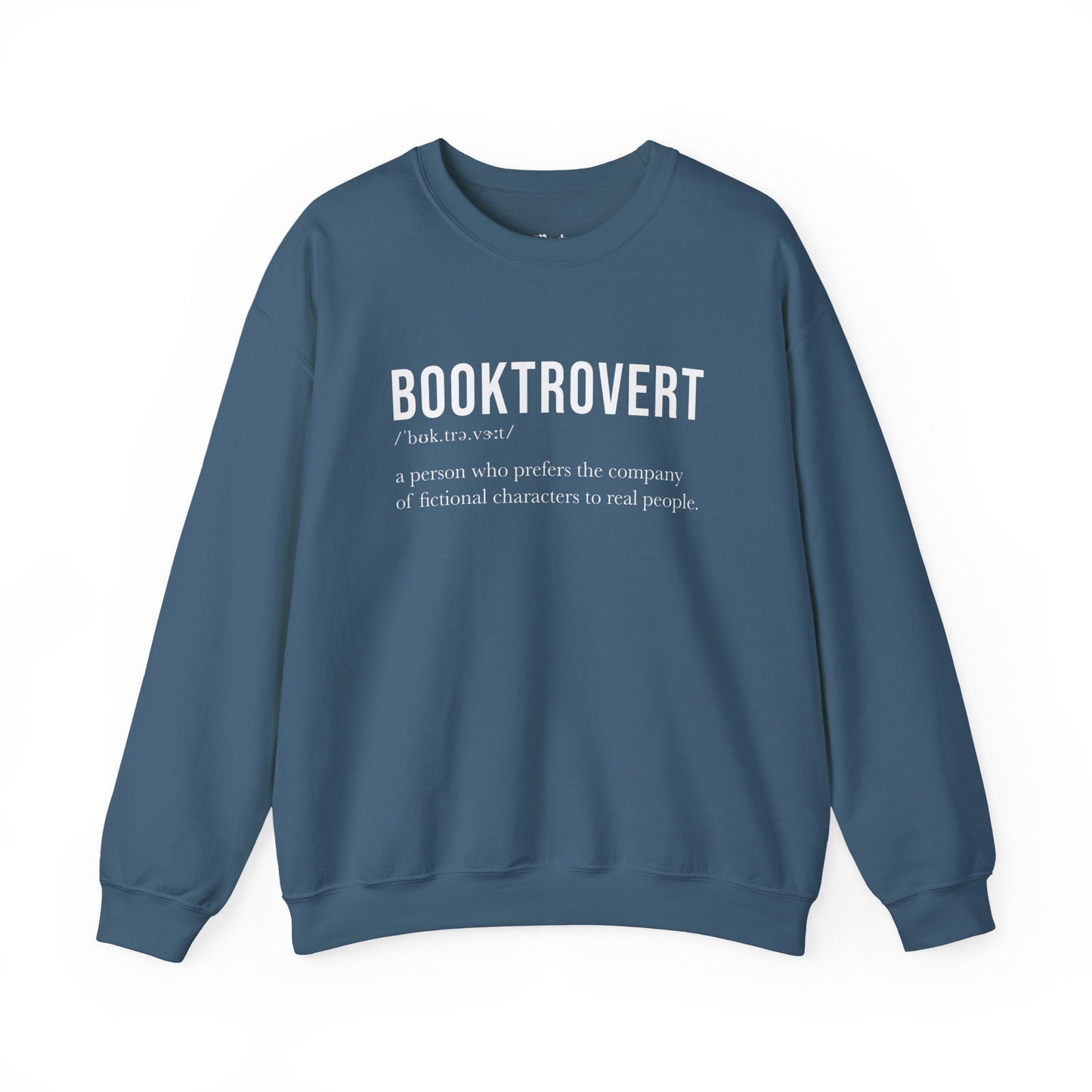 Booktrovert Definition Sweatshirt