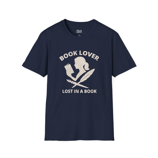 Book lover lost in a book T-Shirt