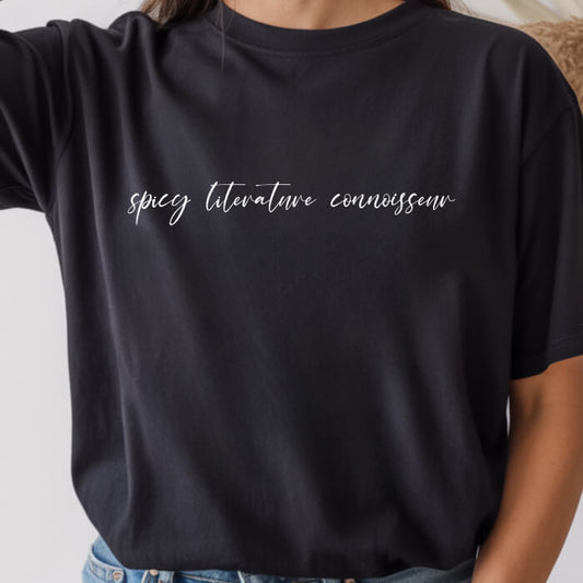 Spicy Literature Connoisseur T-Shirt | Comfort Colors