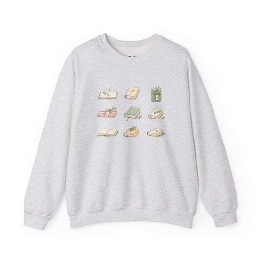 Cozy Books Aesthetic Sweatshirt