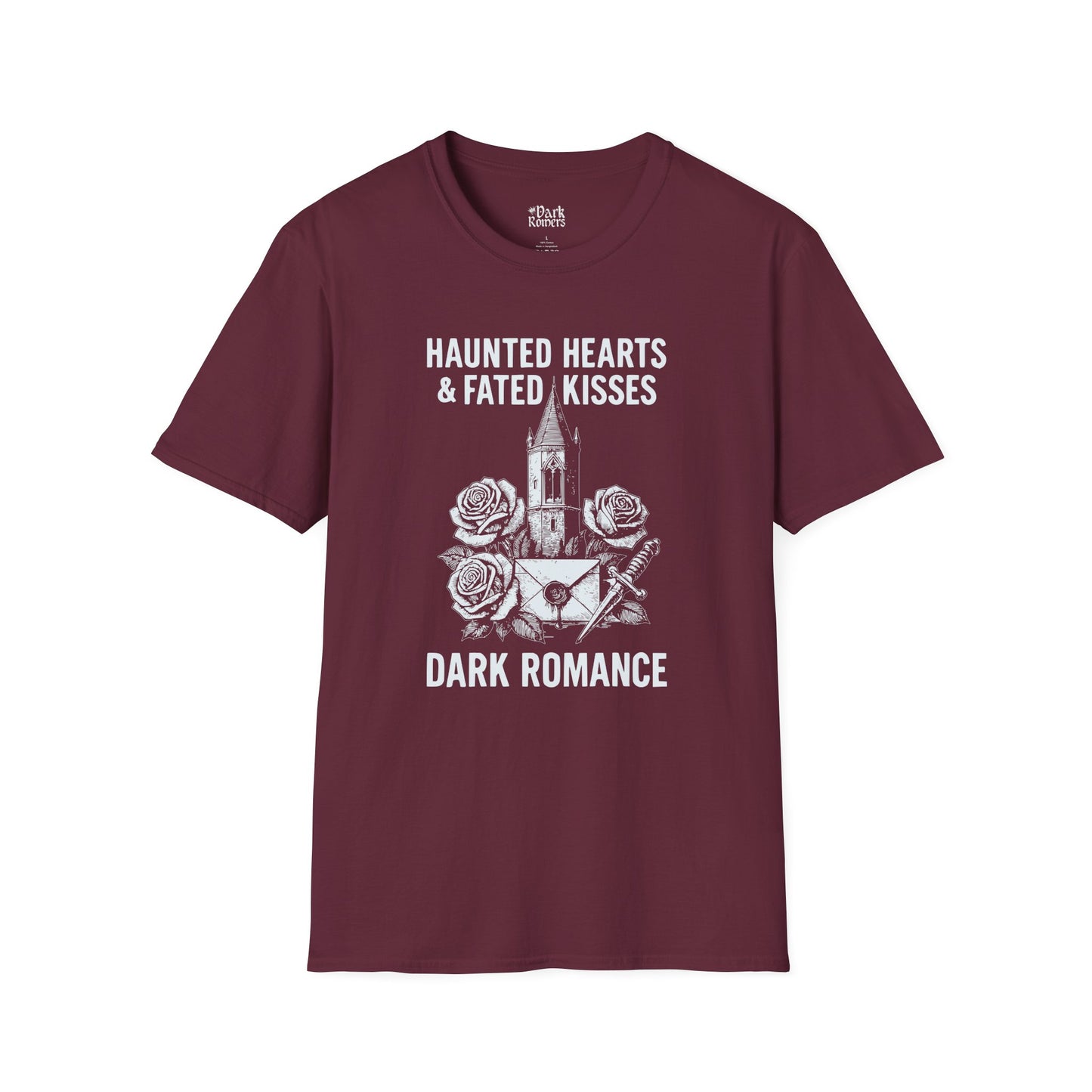 Haunted Hearts & Fated Kisses: Dark Romance T-Shirt