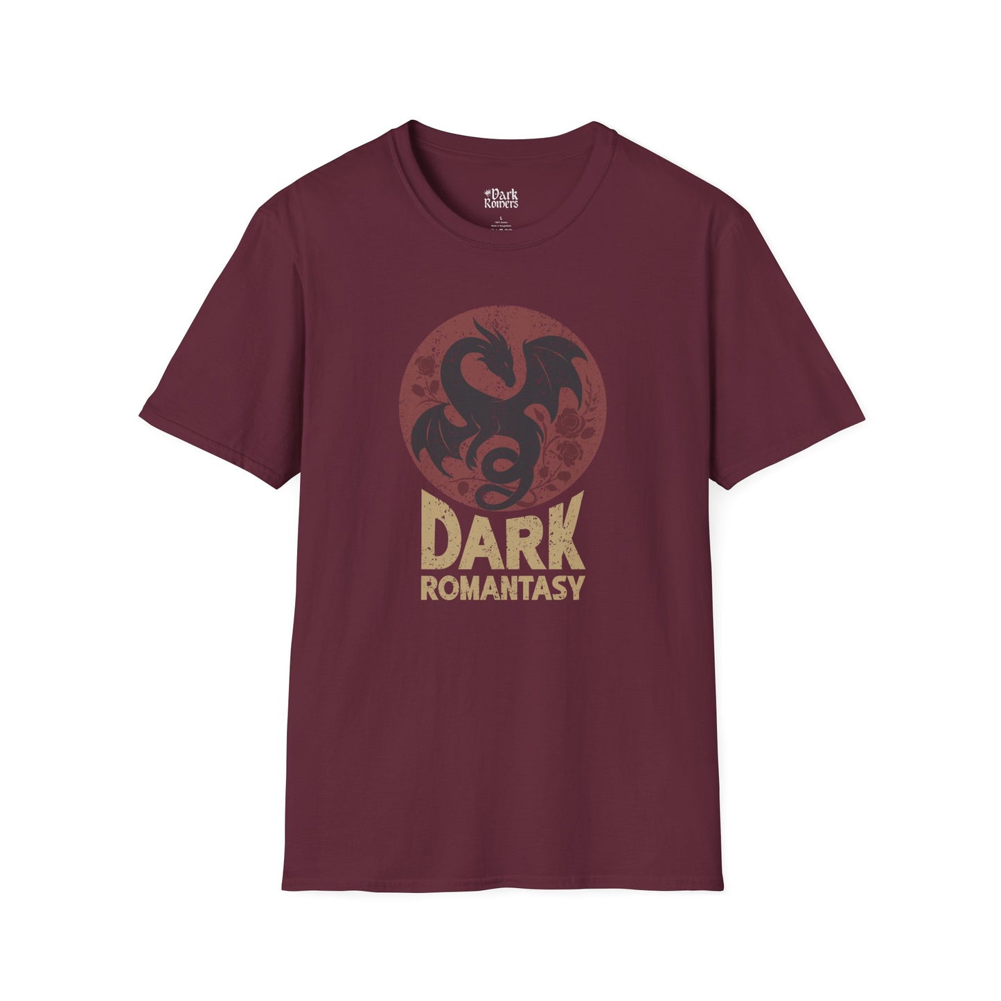 Dragon in a Circle / Dark Romantasy T-Shirt