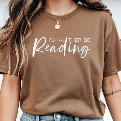 I'd Rather Be Reading T-Shirt | Comfort Colors