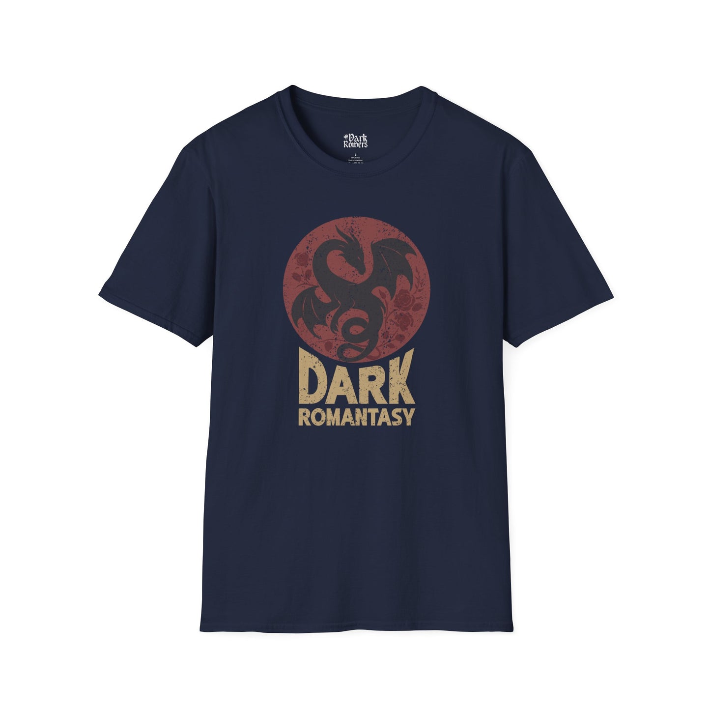 Dragon in a Circle / Dark Romantasy T-Shirt