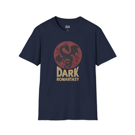 Dragon in a Circle / Dark Romantasy T-Shirt