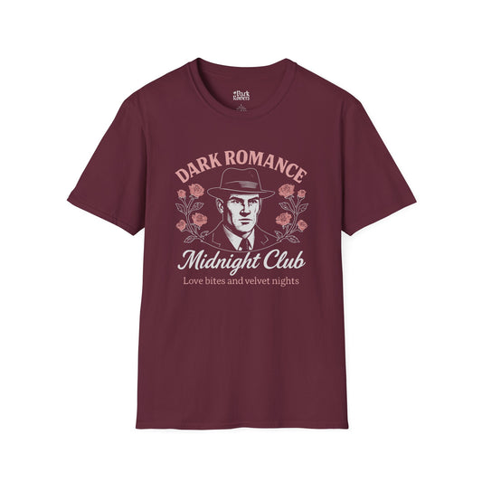 Dark Romance Midnight Club. Love Bite and Velvet Nights T-Shirt