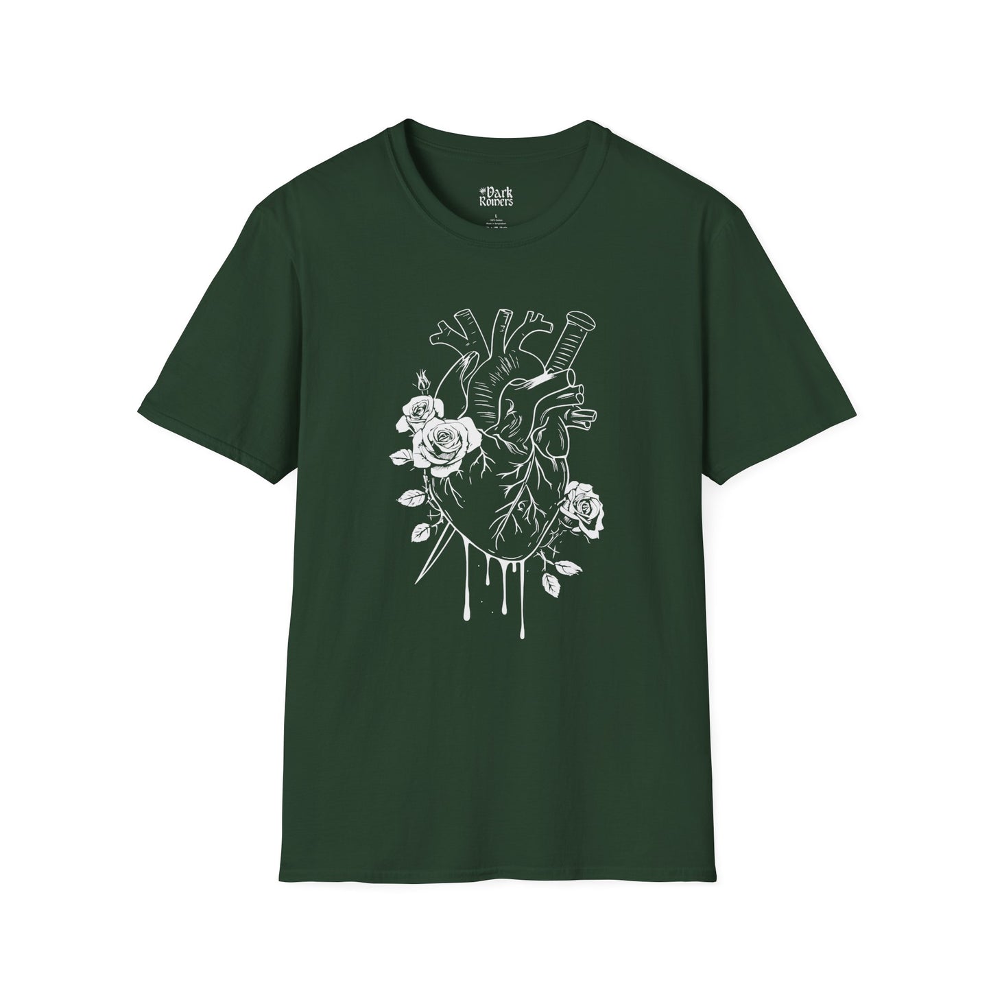 Anatomical Heart & Roses T-Shirt