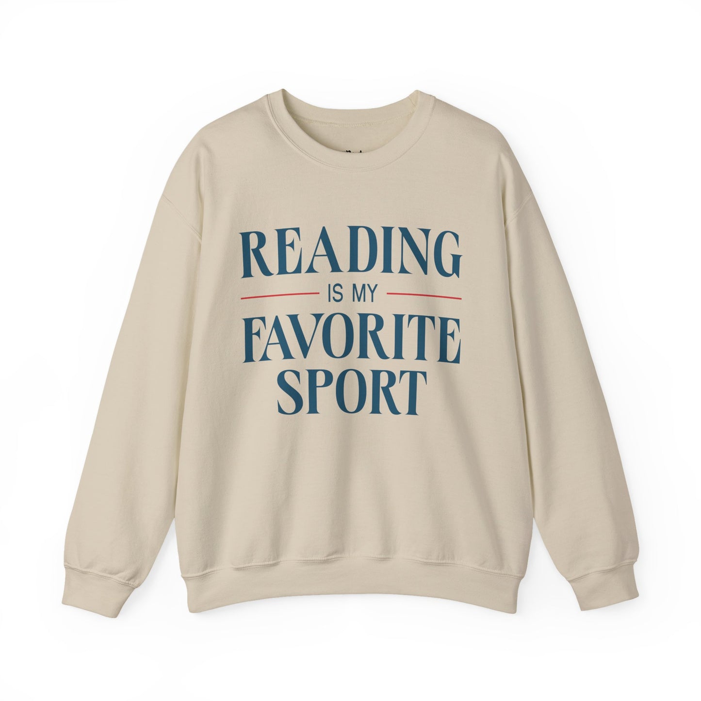 Reading Is My Favorite Sport Sweatshirt