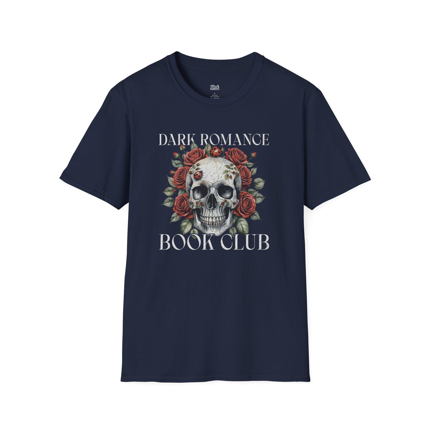 Dark Romance Book Club – Skull & Roses T-Shirt