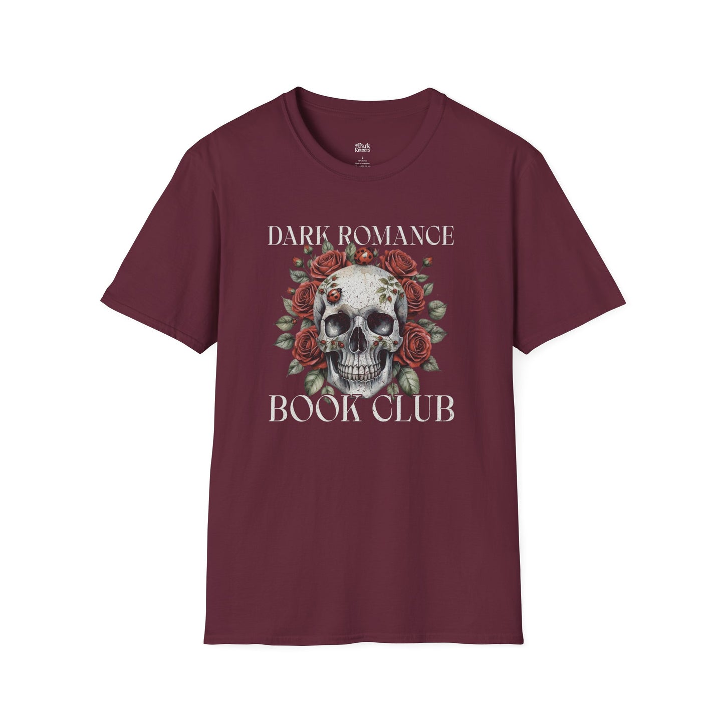 Dark Romance Book Club – Skull & Roses T-Shirt