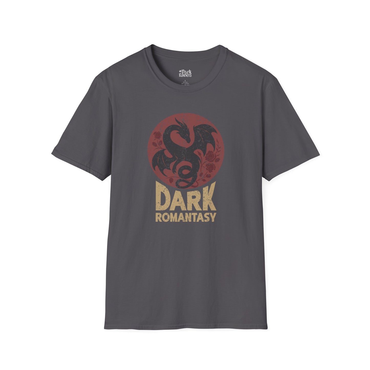 Dragon in a Circle / Dark Romantasy T-Shirt