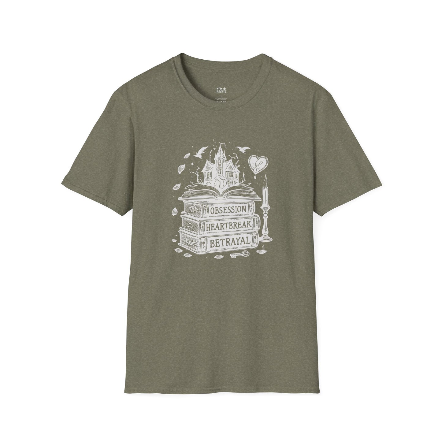 Obsession, Heartbreak, Betrayal, Books, and a Castle T-Shirt
