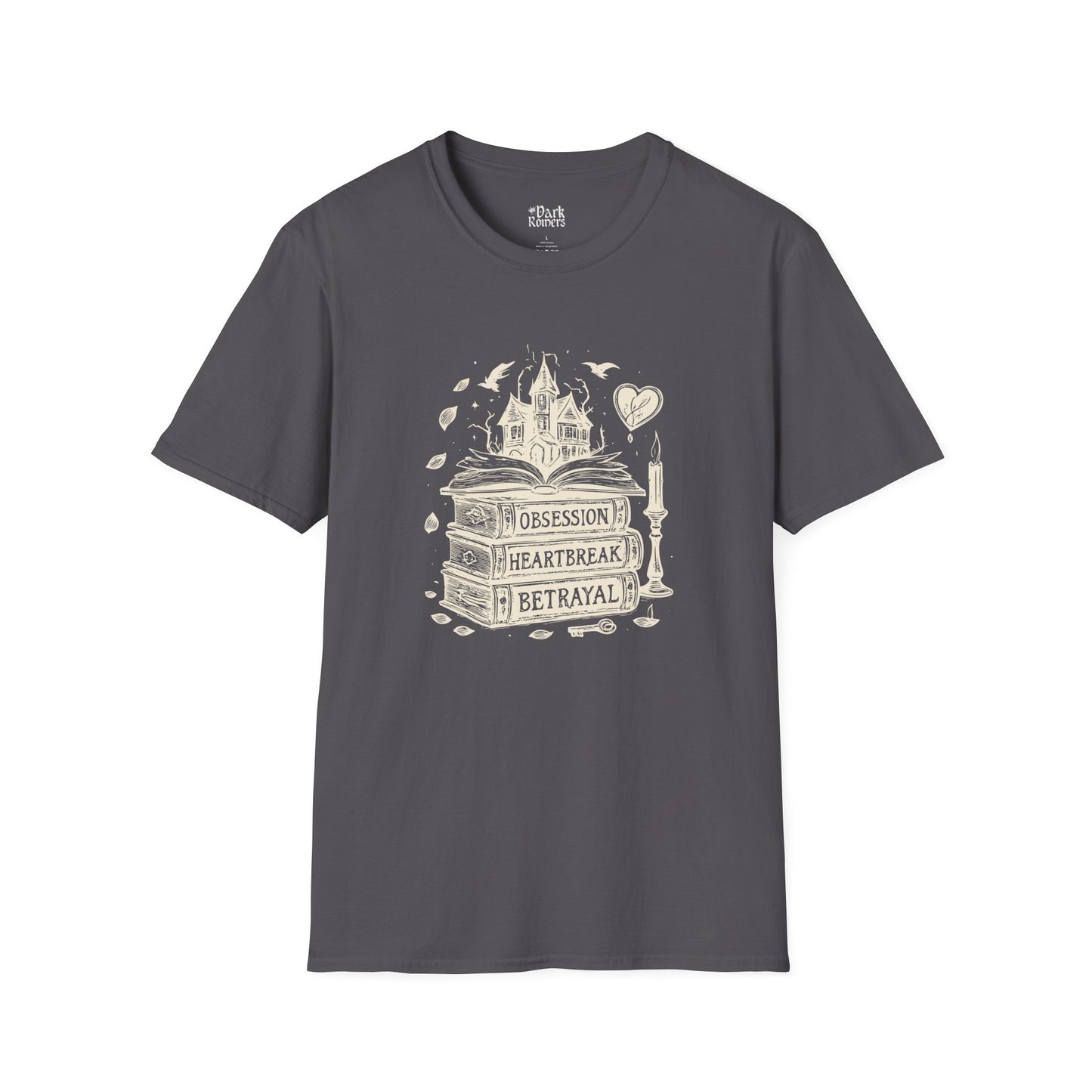 Obsession, Heartbreak, Betrayal, Books, and a Castle T-Shirt