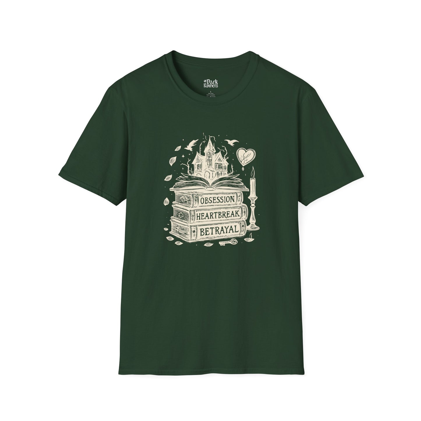 Obsession, Heartbreak, Betrayal, Books, and a Castle T-Shirt