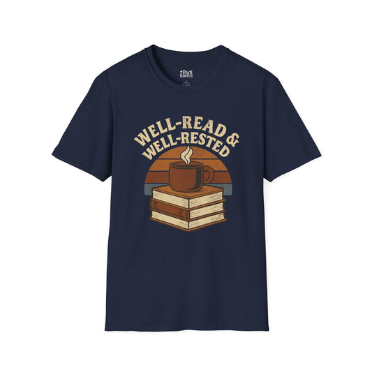 Well-read & well-rested T-Shirt