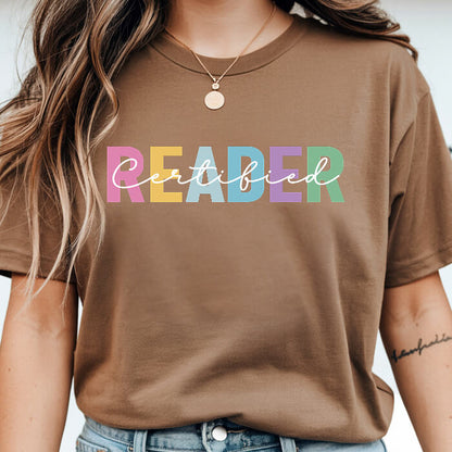 Certified Reader T-Shirt | Comfort Colors