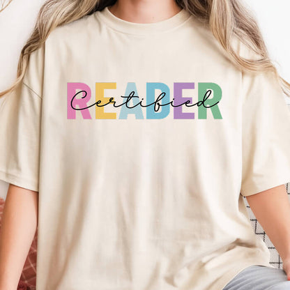 Certified Reader T-Shirt | Comfort Colors