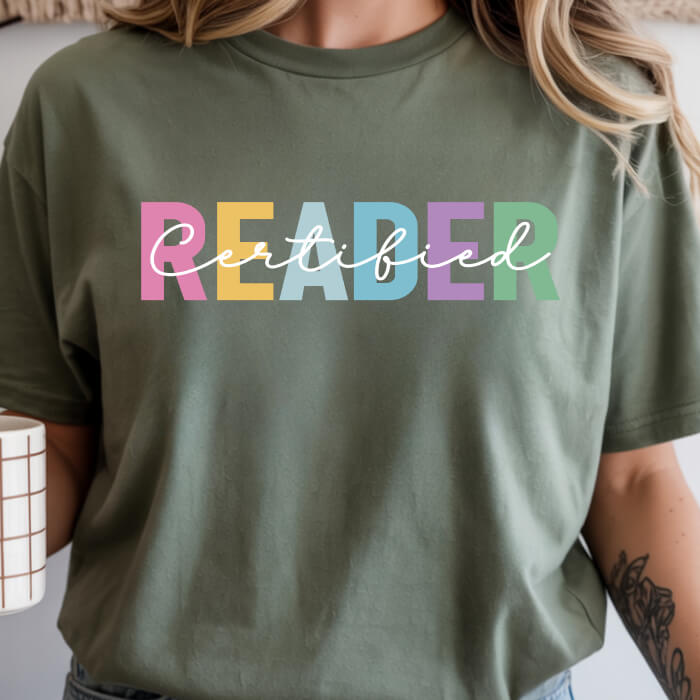 Certified Reader T-Shirt | Comfort Colors