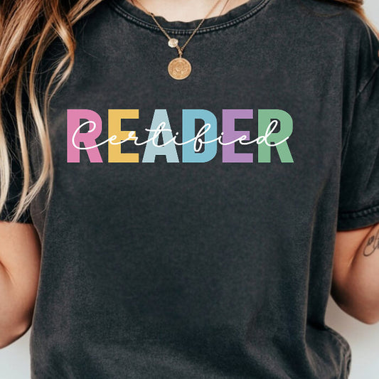 Certified Reader T-Shirt | Comfort Colors