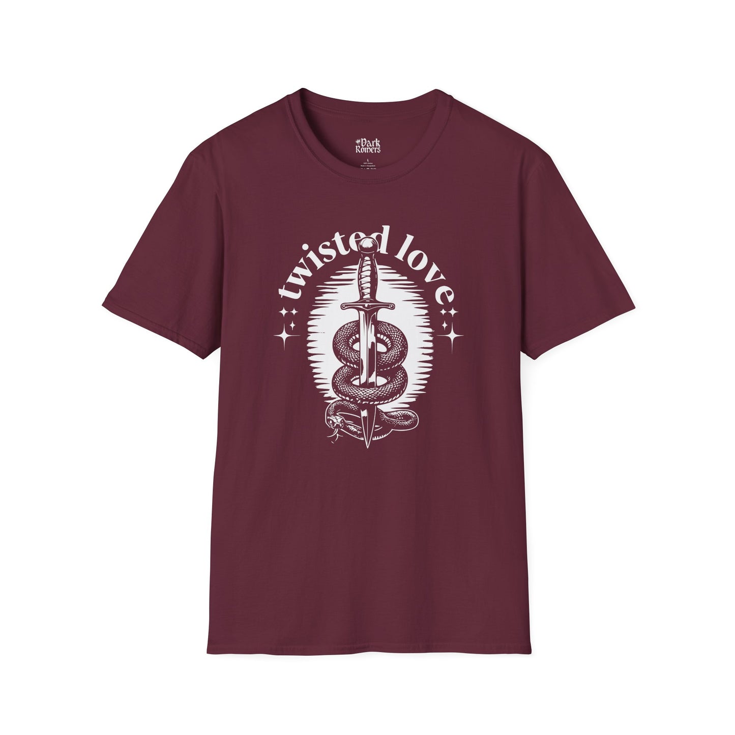 Twisted Love with a Dagger and Snake T-Shirt