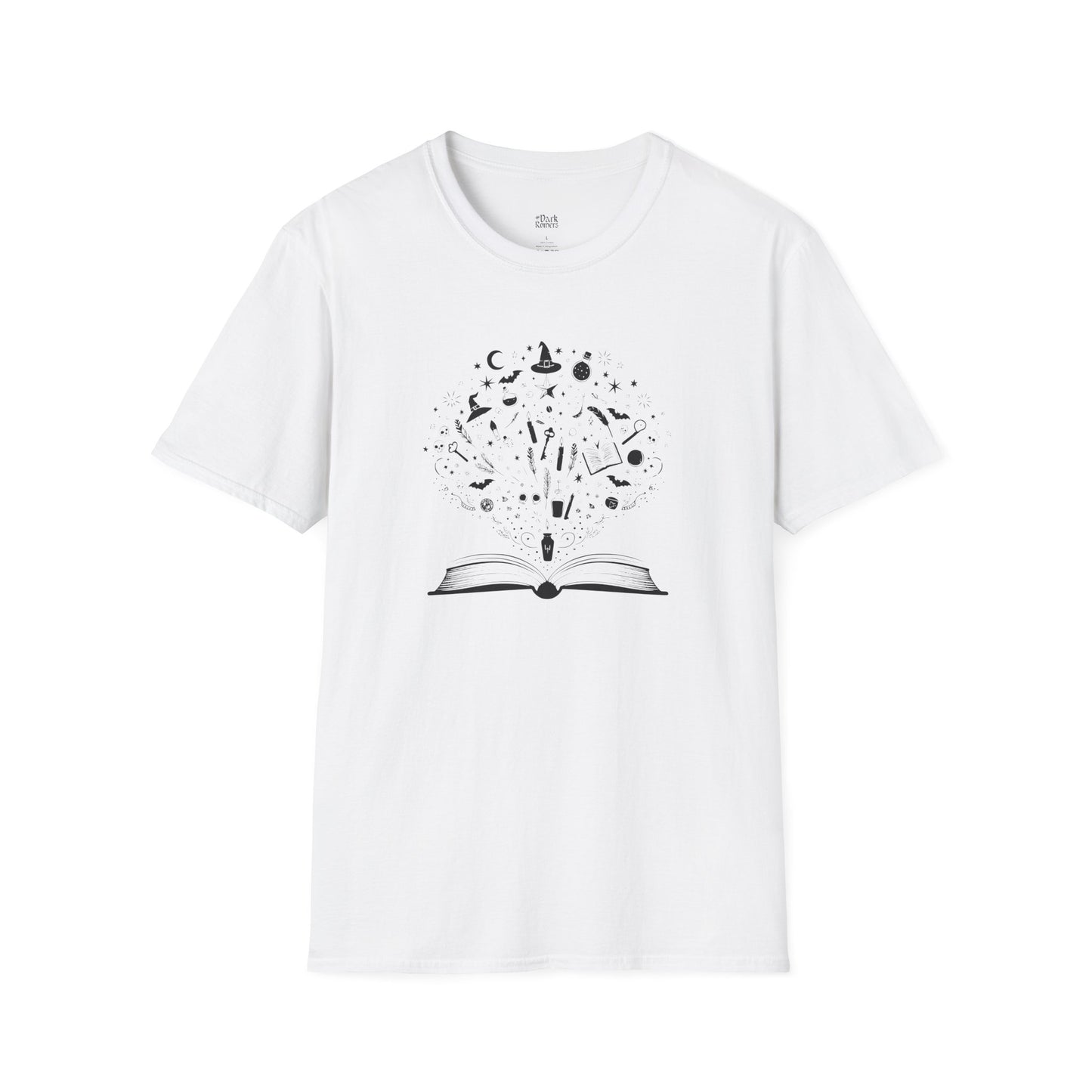 Bookish Magic Illustration T-Shirt