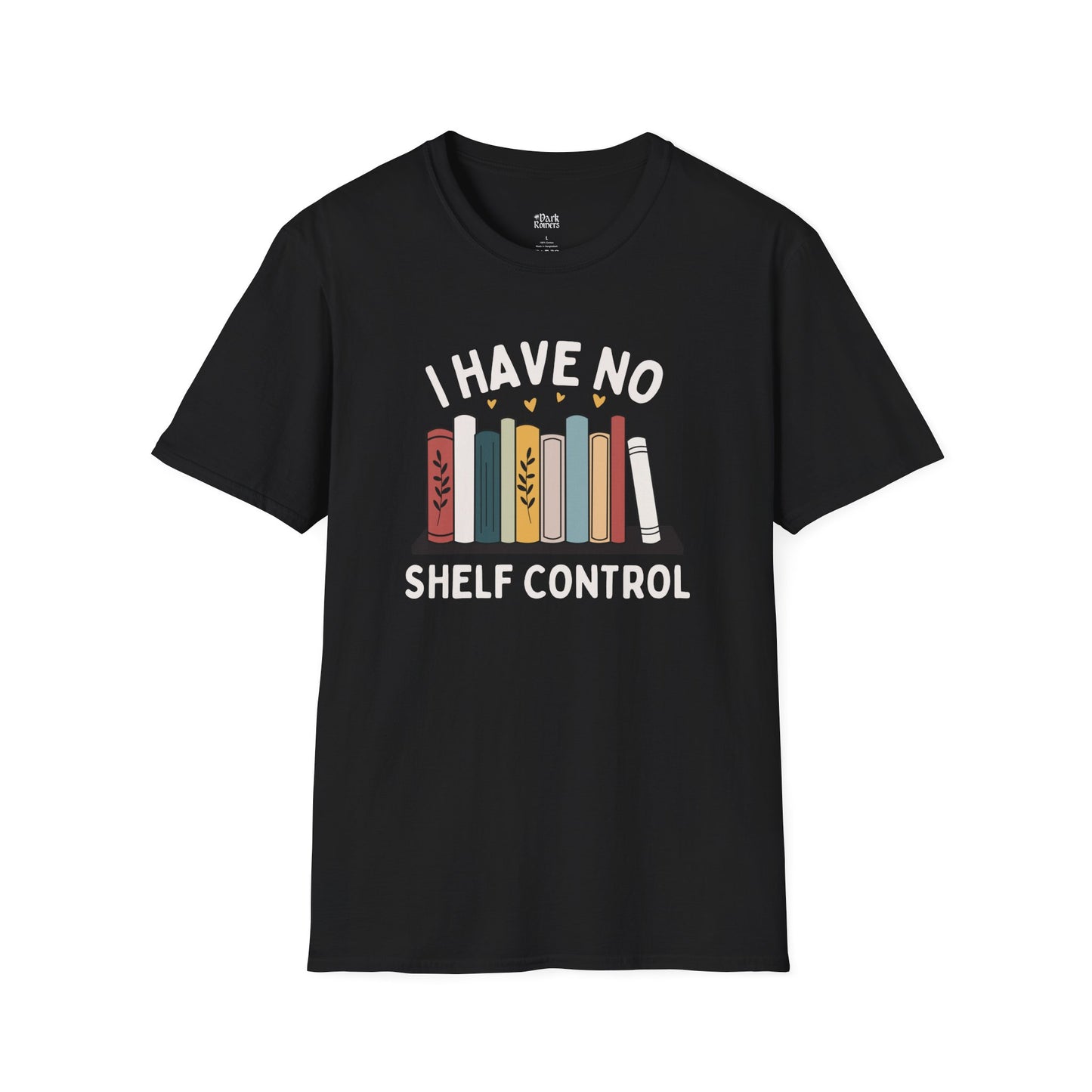 I Have No Shelf Control – Cozy Bookish T-Shirt