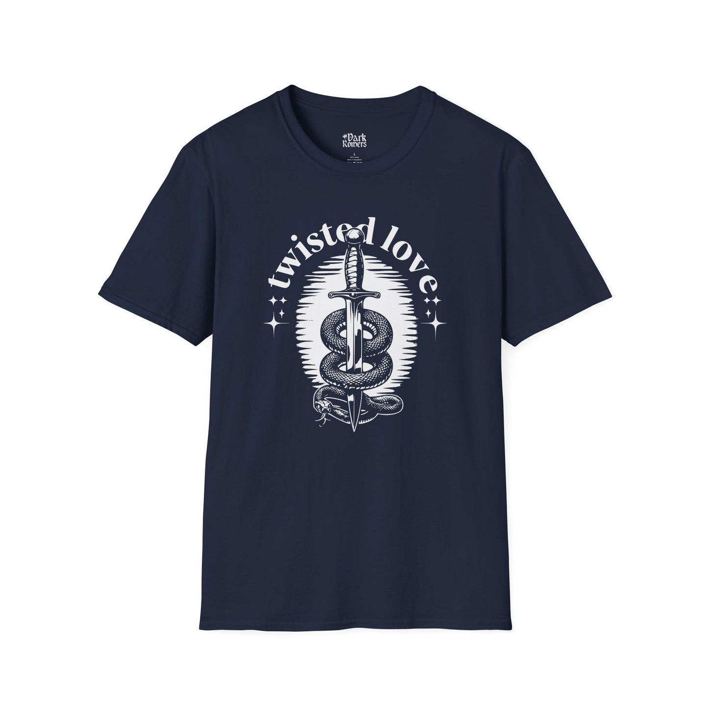Twisted Love with a Dagger and Snake T-Shirt