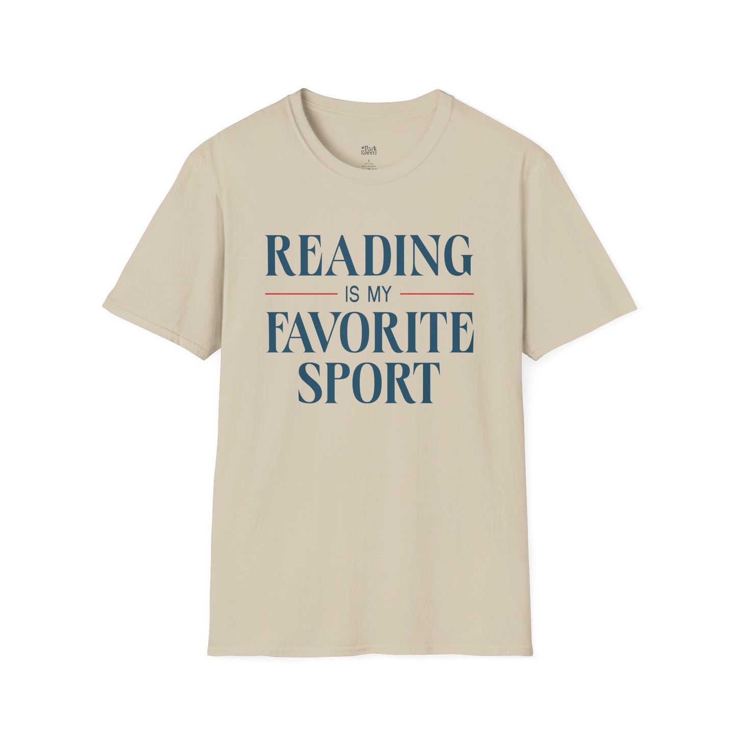 Reading Is My Favorite Sport sand book lover t-shirt