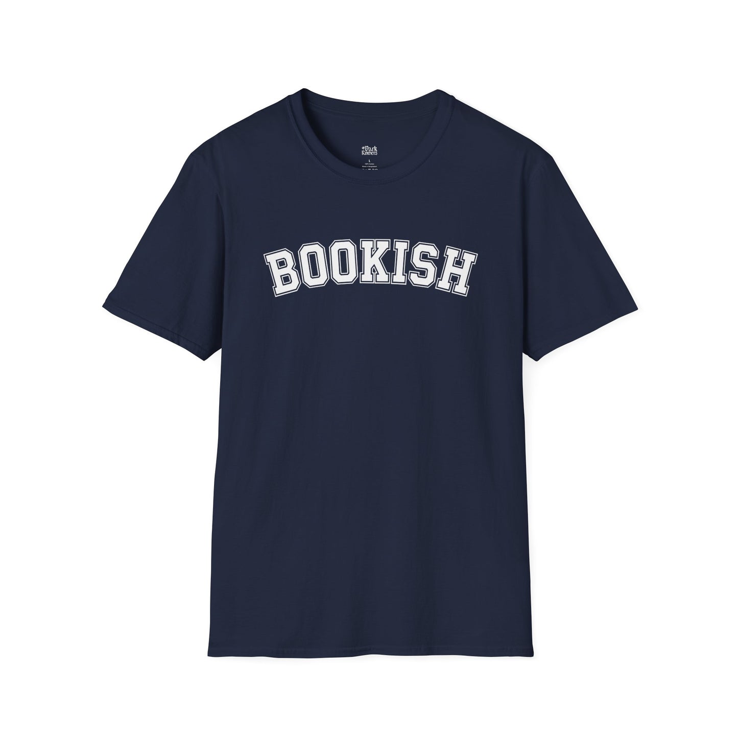 Bookish University navy book lover t-shirt
