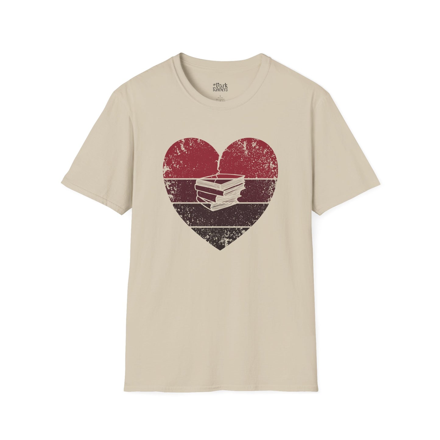 Broken Heart With Books T-Shirt