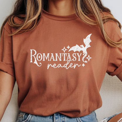 Romantasy Reader yam fantasy reader t-shirt