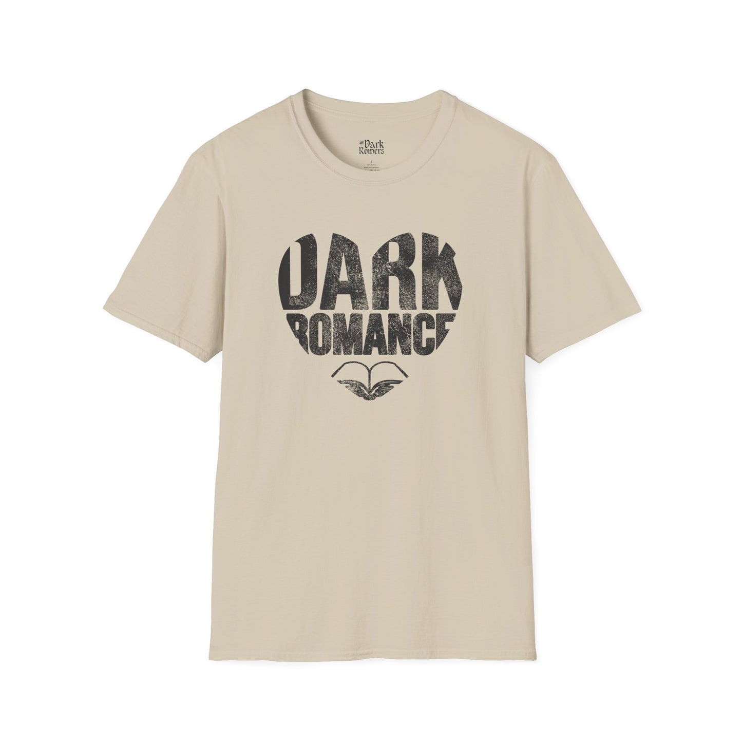 Dark Romance – Open Book in a Heart Shape T-Shirt
