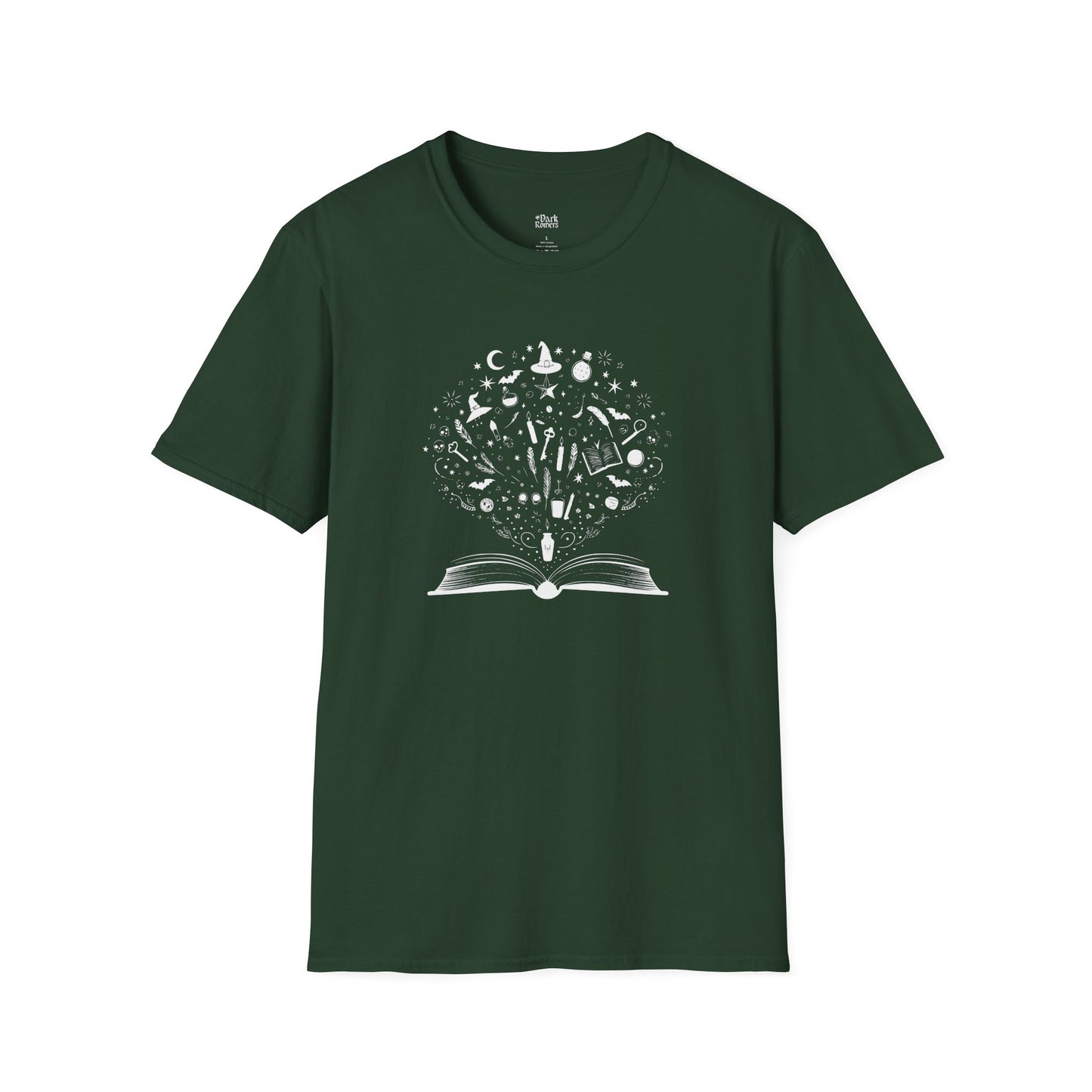 Bookish Magic Illustration T-Shirt