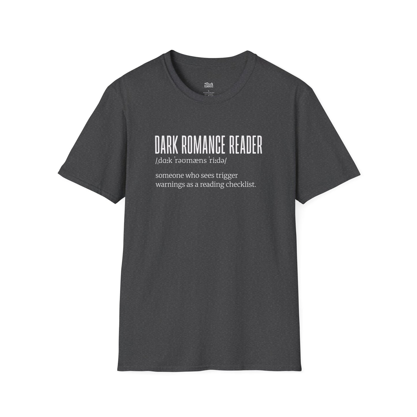 Dark Romance Reader – Definition dark heather dark romance t-shirt for readers