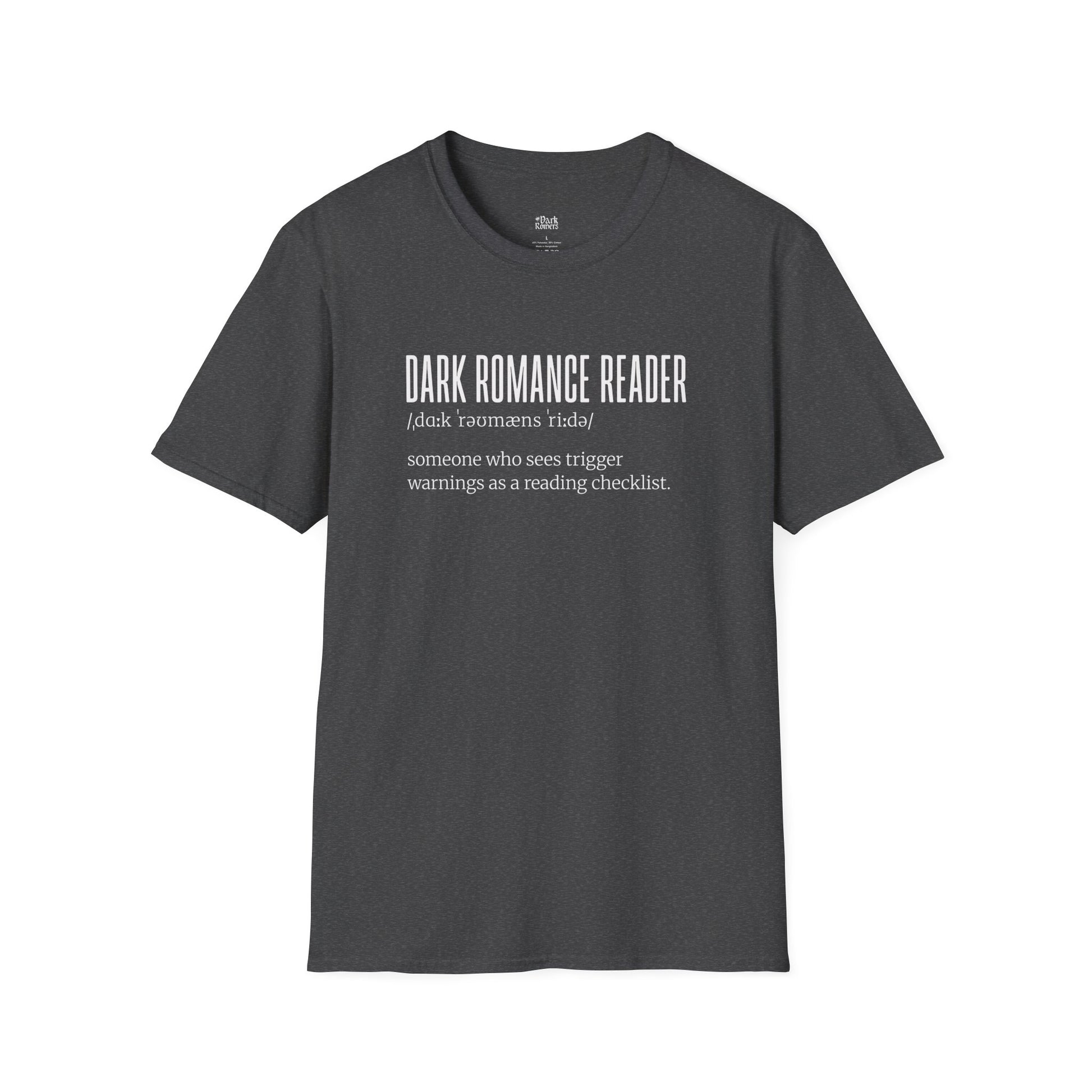 Dark Romance Reader – Definition dark heather dark romance t-shirt for readers