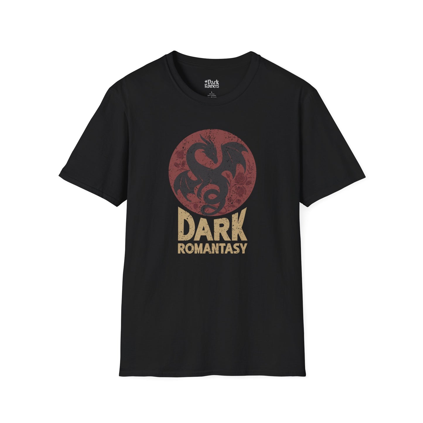Dragon in a Circle / Dark Romantasy T-Shirt
