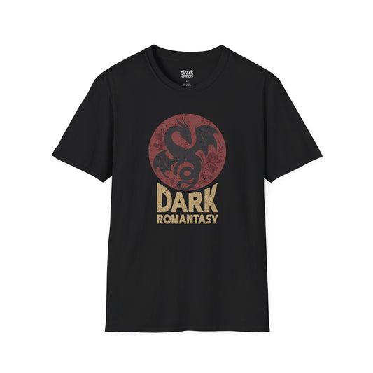 Dragon in a Circle / Dark Romantasy T-Shirt