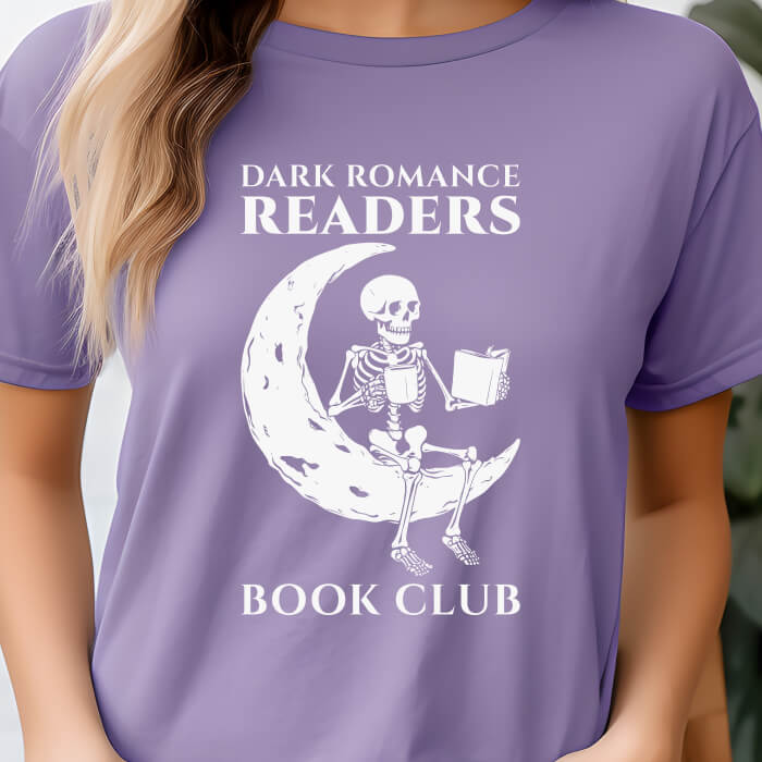 Dark Romance Readers Book Club T-Shirt | Comfort Colors