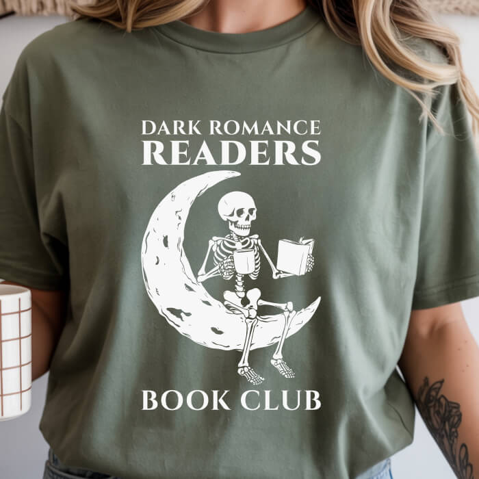 Dark Romance Readers Book Club T-Shirt | Comfort Colors