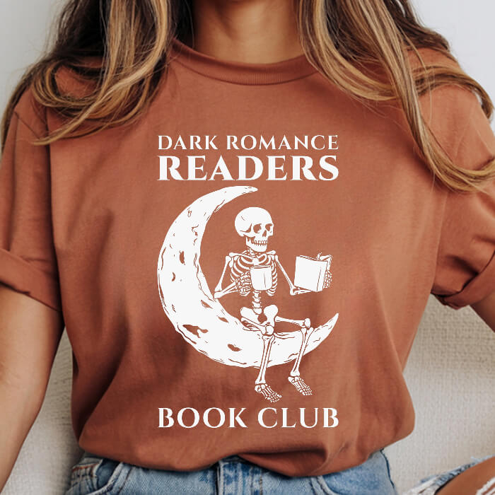 Dark Romance Readers Book Club T-Shirt | Comfort Colors