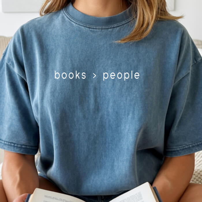 Books > People T-Shirt | Comfort Colors