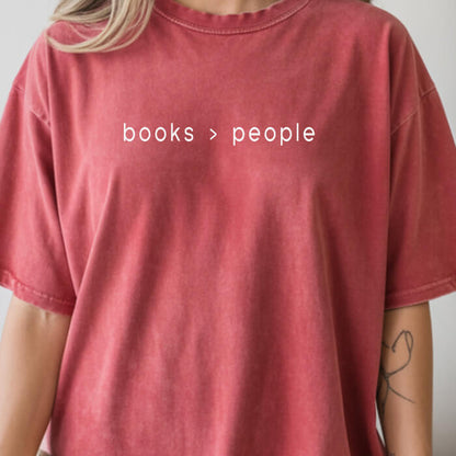 Books > People T-Shirt | Comfort Colors