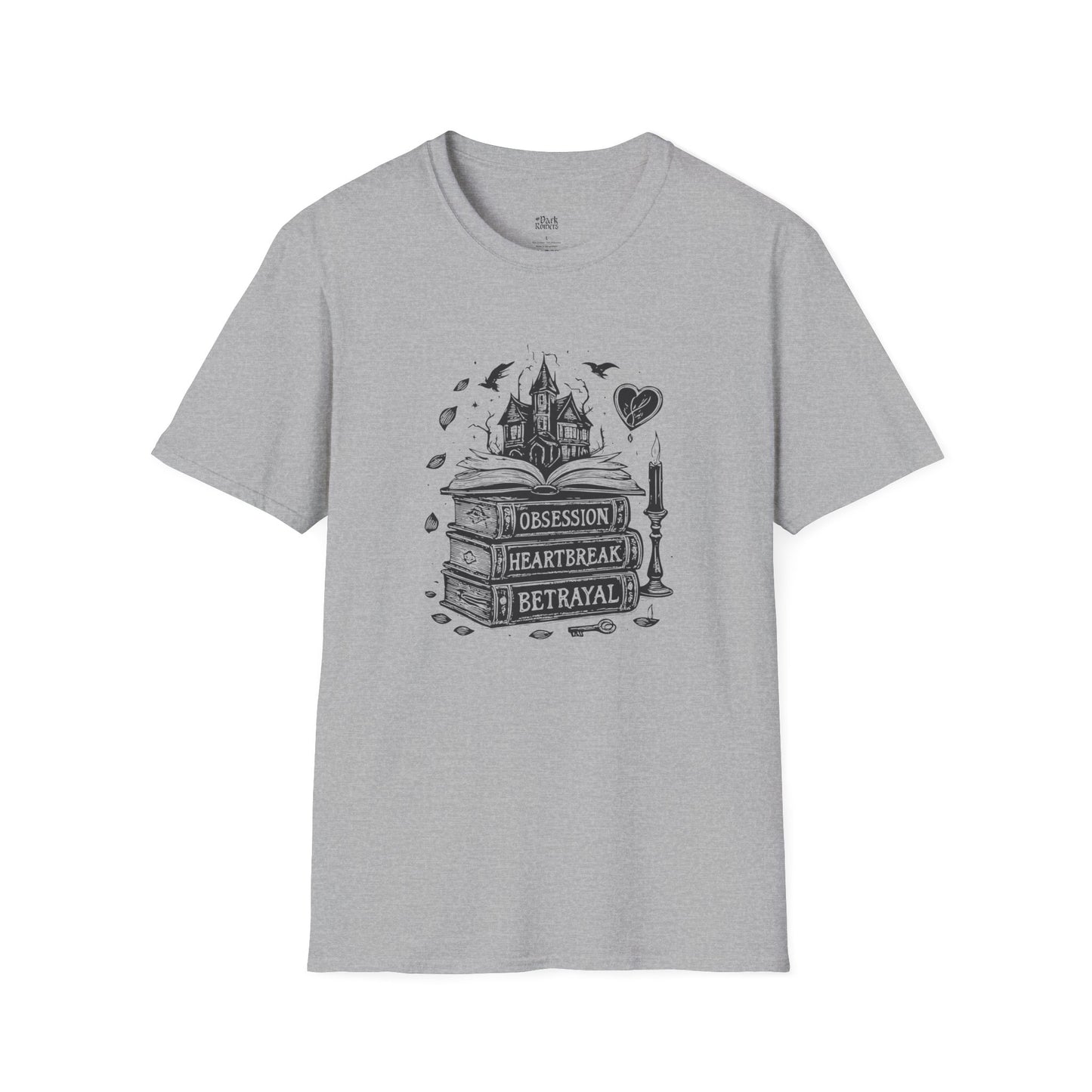 Obsession, Heartbreak, Betrayal, Books, and a Castle T-Shirt