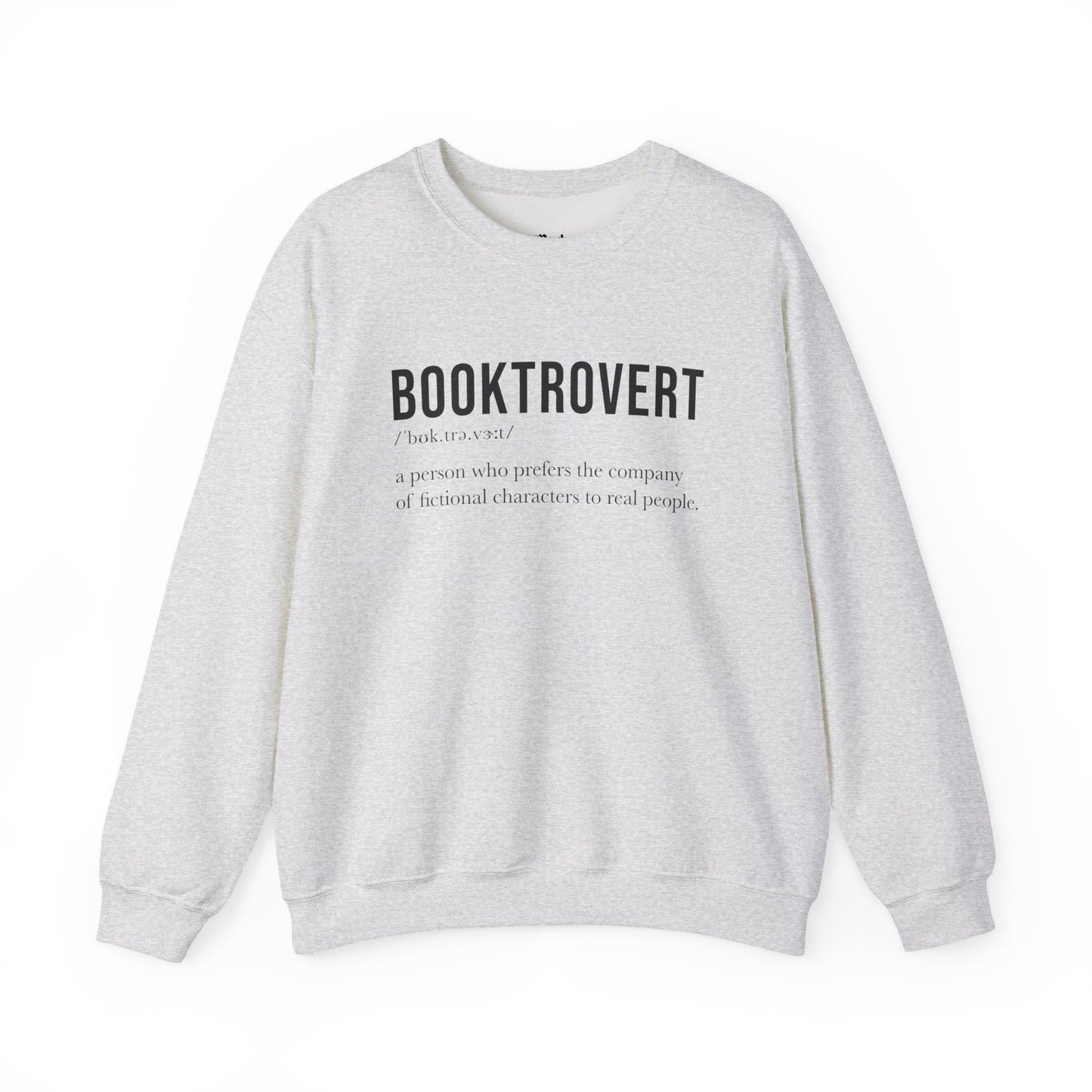 Booktrovert Definition Sweatshirt
