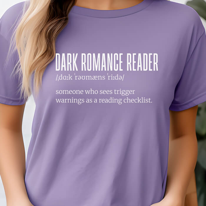Dark Romance Reader Definition T-Shirt | Comfort Colors
