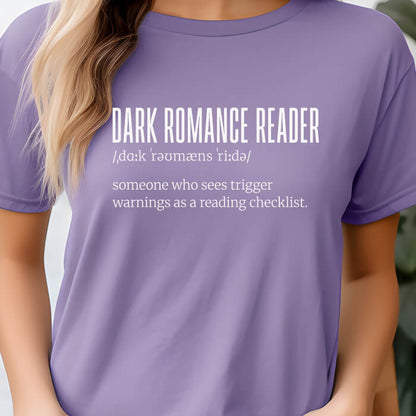 Dark Romance Reader Definition T-Shirt | Comfort Colors
