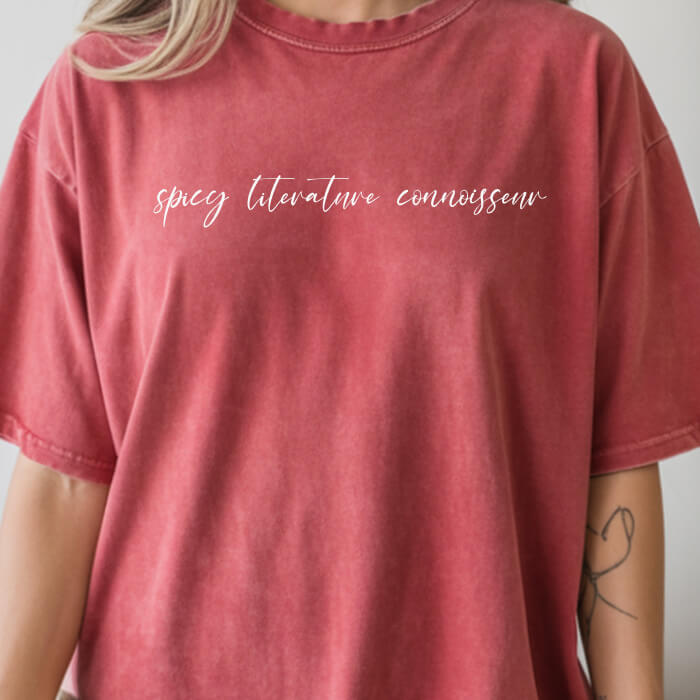 Spicy Literature Connoisseur T-Shirt | Comfort Colors