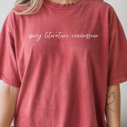 Spicy Literature Connoisseur T-Shirt | Comfort Colors