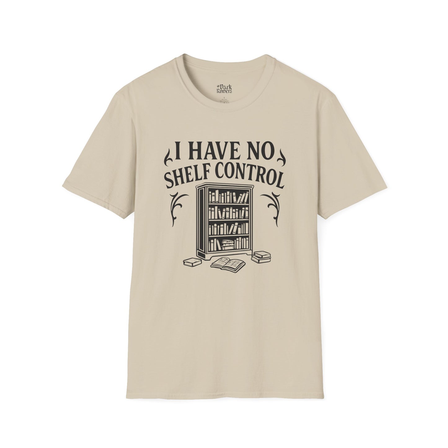 I Have No Shelf Control - Bookshelf Graphic T-Shirt