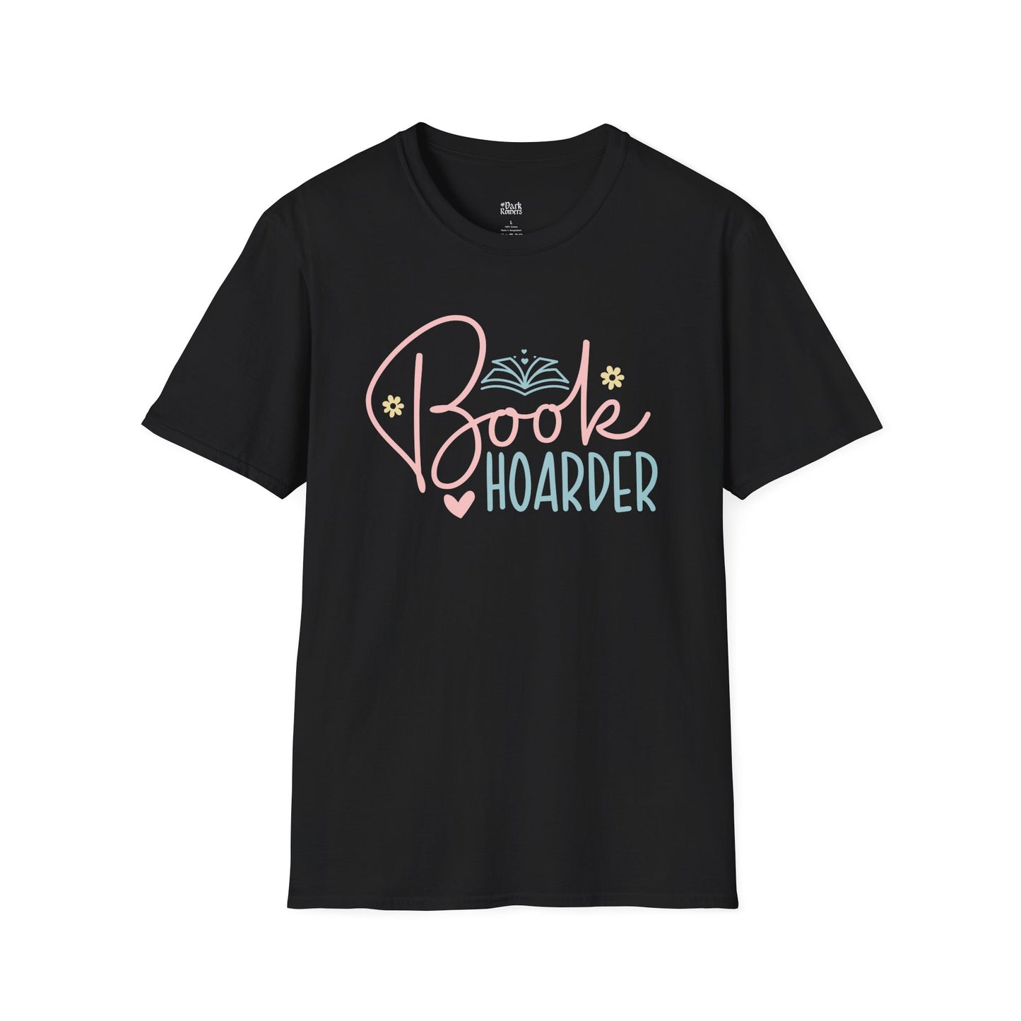 Book Hoarder black book lover t-shirt